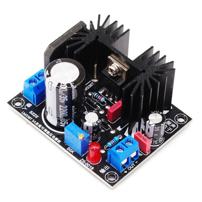 Diy Electronics Gadgets - A13E-LM338 5A Output Filament Voltage Regulator