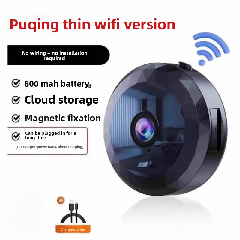 Compact Camera Mirrorless - Security Camera Mini Wifi Motion Detection