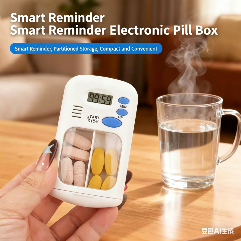 Electronics & Gadgets Starting With C - Mini Portable Electronic Intelligent Medicine Box,