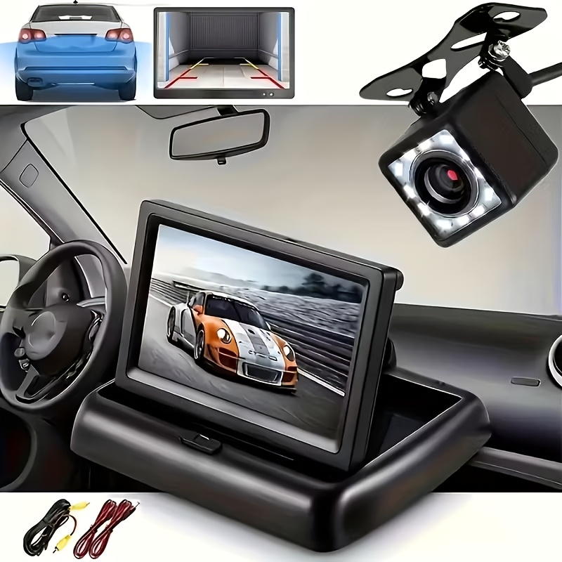 Compact Camera Mirrorless - 4.3in Folden Car Backup Camera Rear