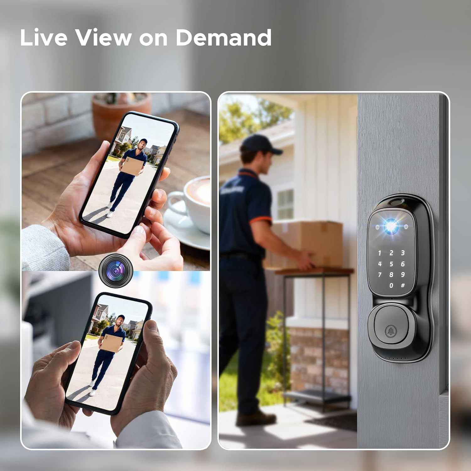 Tuya Wifi Smart Door Lock ‎Cam - Electronics & Gadgets Starting With C review and price