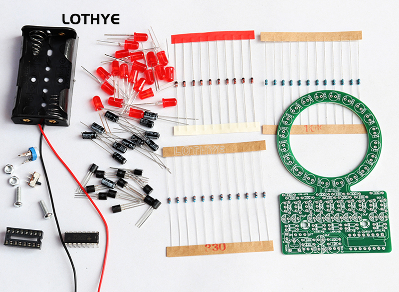 DIY Kit LED Gradient Ring Wate - Diy Electronics Gadgets review and price