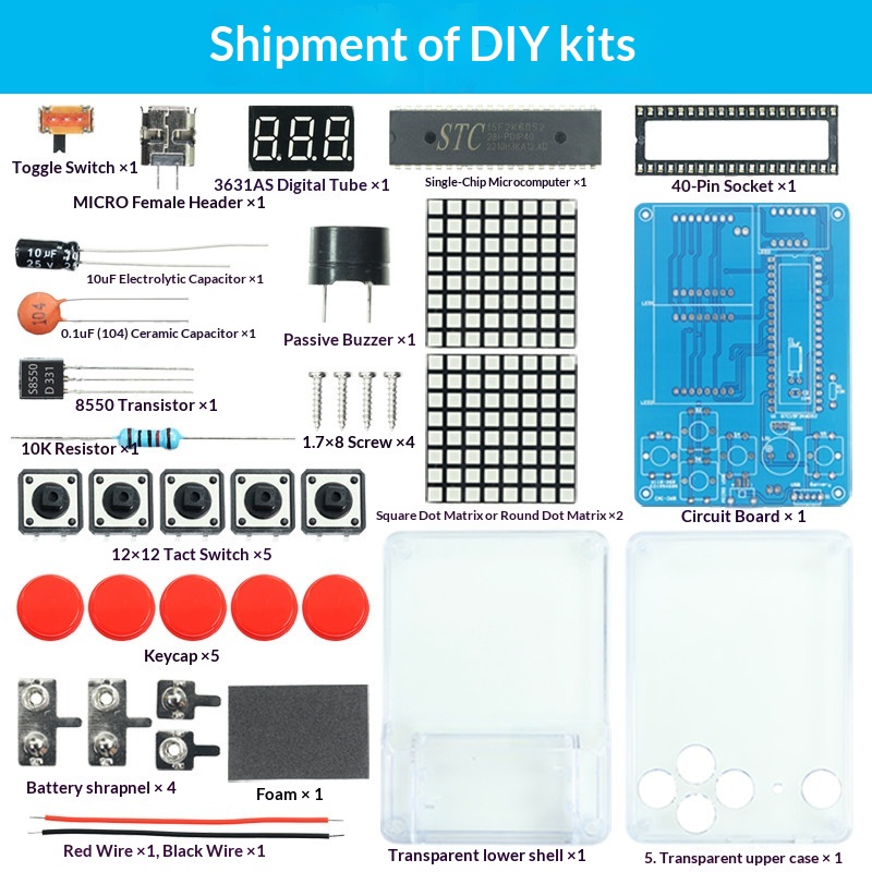 Pixel Game Machine Production  - Diy Electronics Gadgets review and price