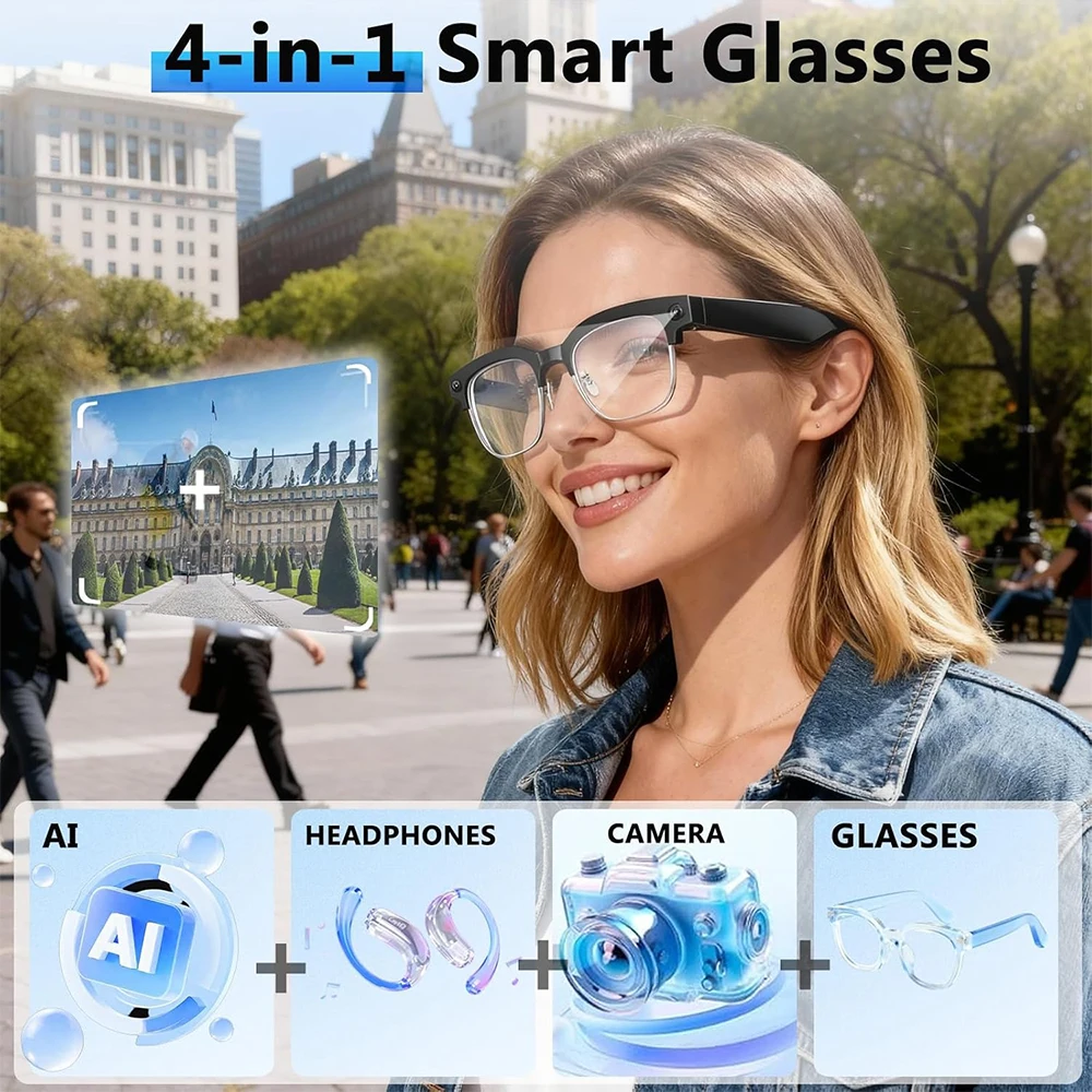 4K Smart AI Glasses 8MP Camera - Smart Glasses Ar review and price