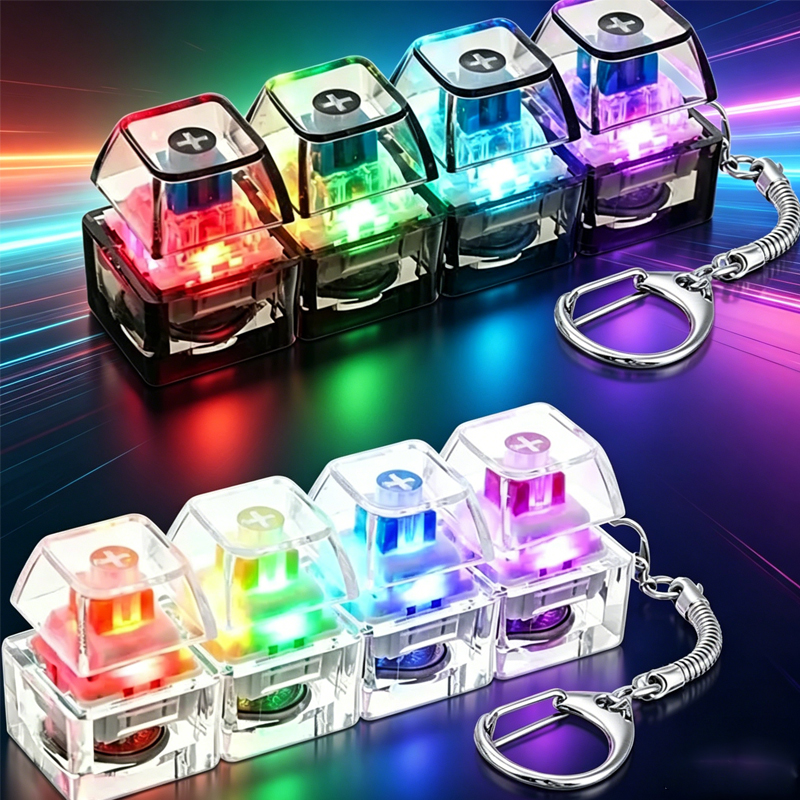 LED Keyboard Keychain Fidget / - Electronics Gadgets For Kids review and price