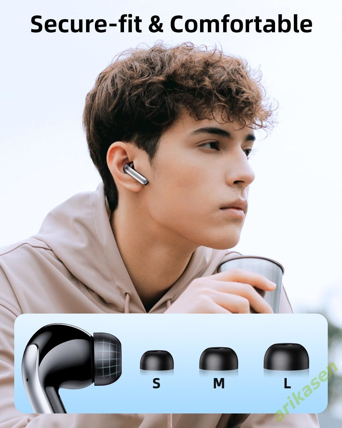 ANC Bluetooth Earphones Active - Earbuds Anc Wireless review and price