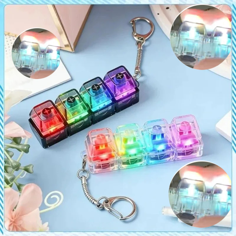 LED Keyboard/ Keychain Fidget  - Electronics Gadgets For Kids review and price