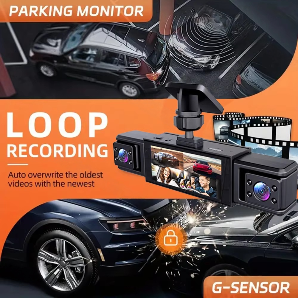 4 Channel HD 1080P 360° Dash C - Panoramic Dash Cam 360 review and price