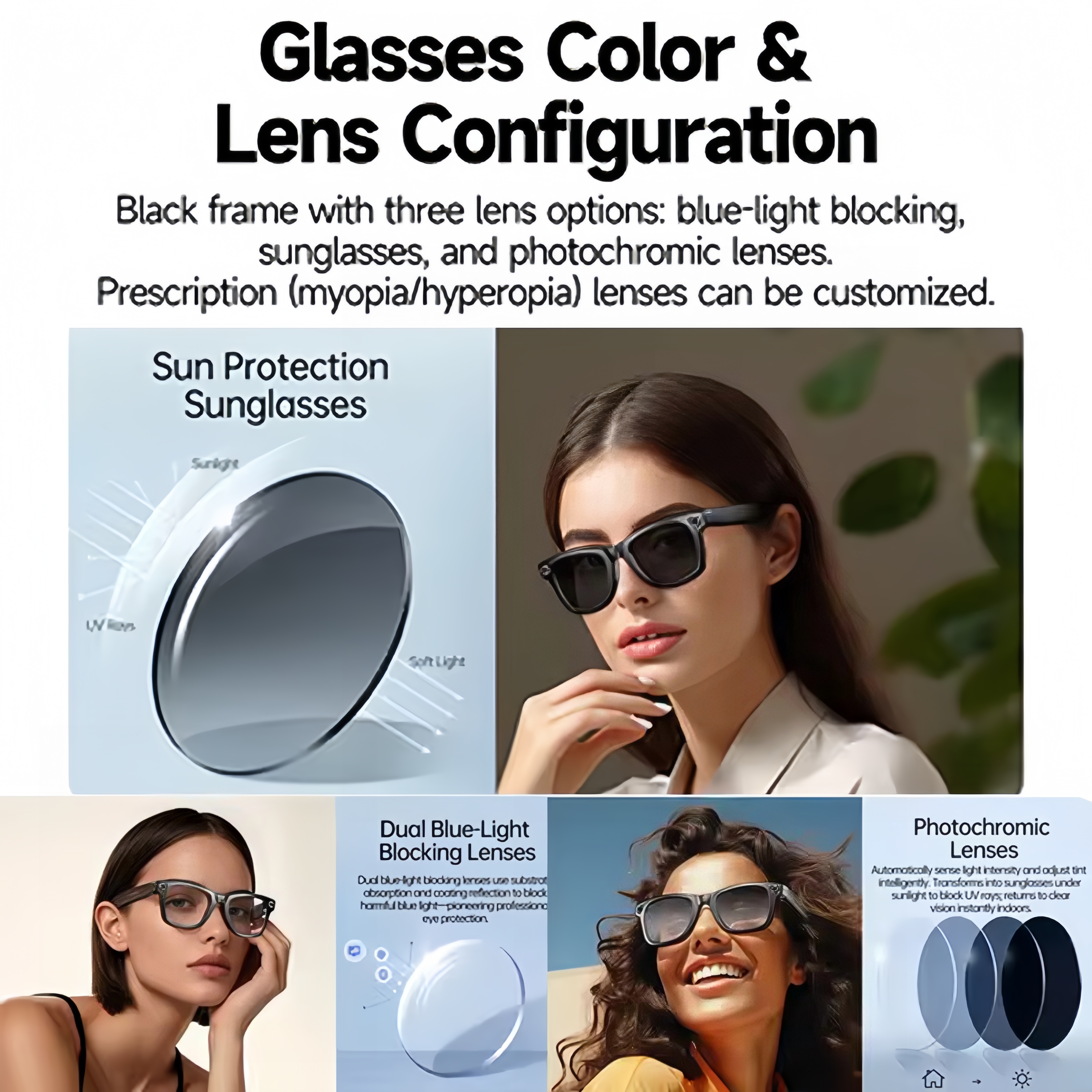 AI Smart Glasses with 8MP Came - Smart Glasses Ar review and price
