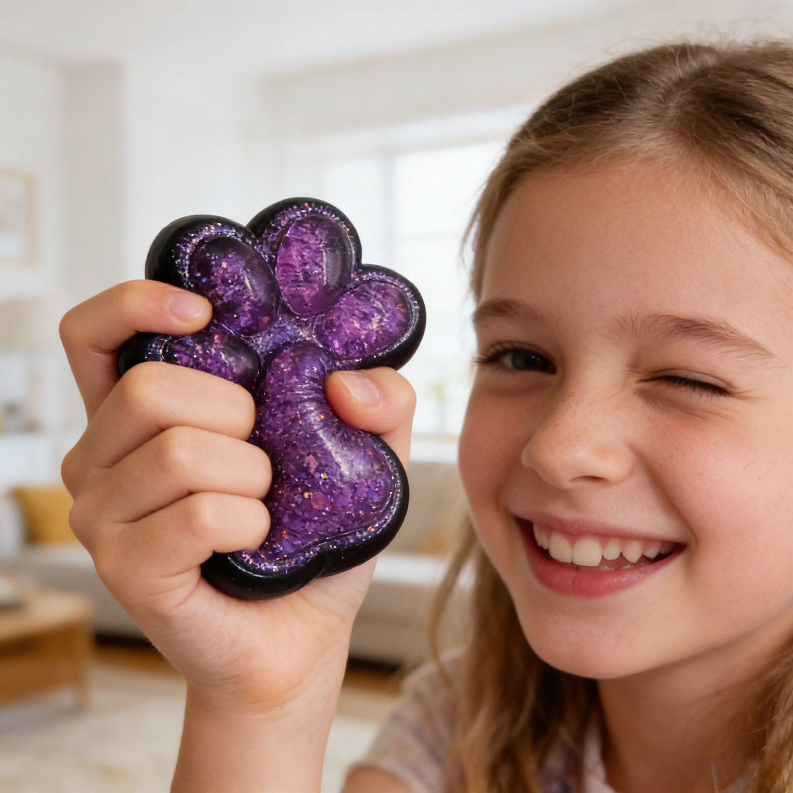 Dark Laser Cat Paw Squishy Toy - Electronics Gadgets For Kids review and price