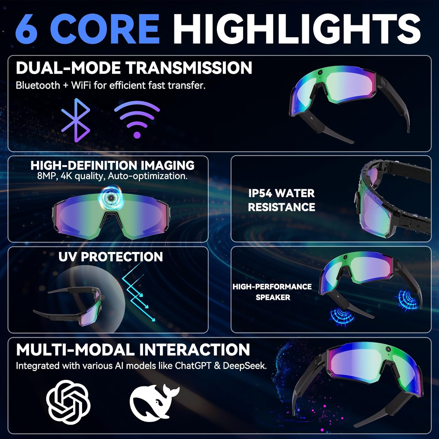 New AI smart shooting&recordin - Smart Glasses Ar review and price
