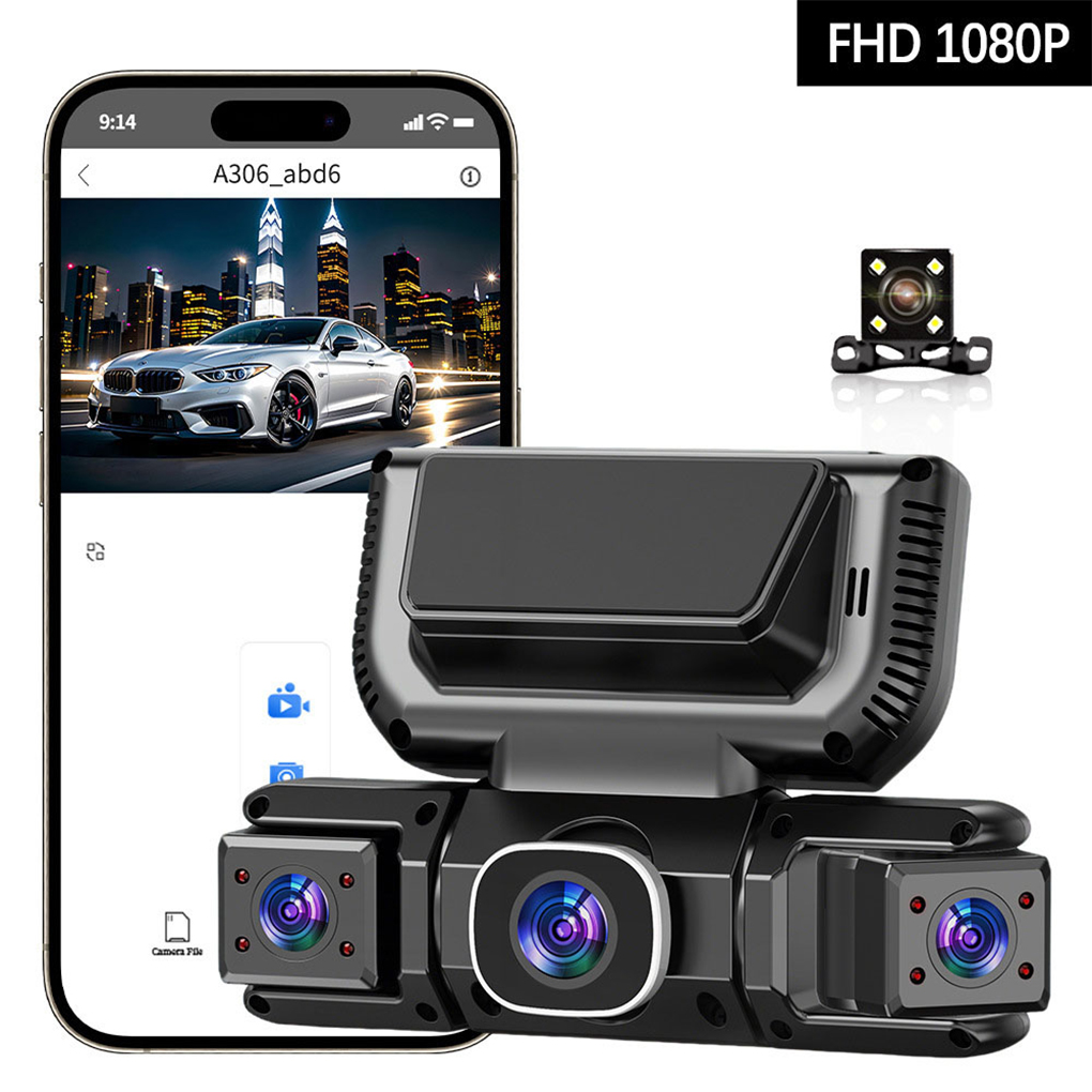 4 Camera 360 Degrees Car DVR 1 - Panoramic Dash Cam 360 review and price