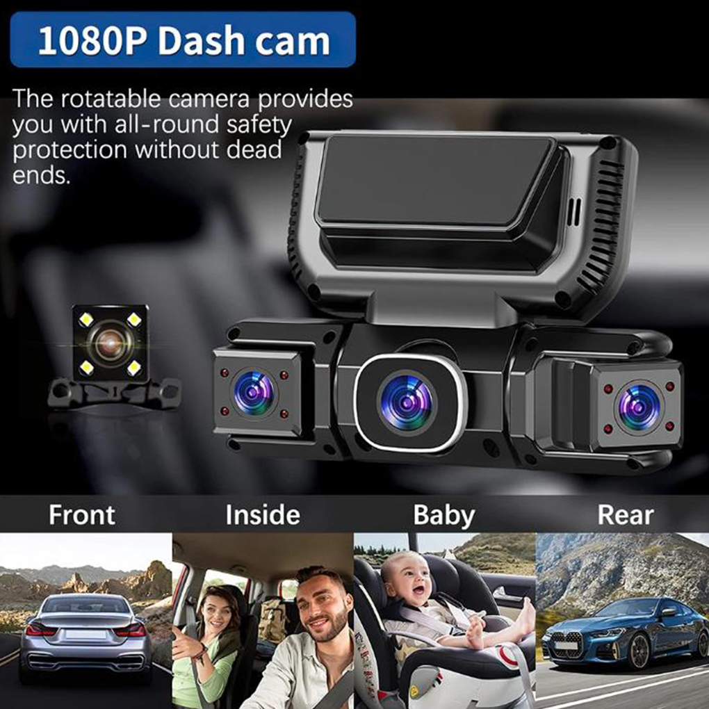 4 Camera 360 Degrees Car DVR 1 - Panoramic Dash Cam 360 review and price