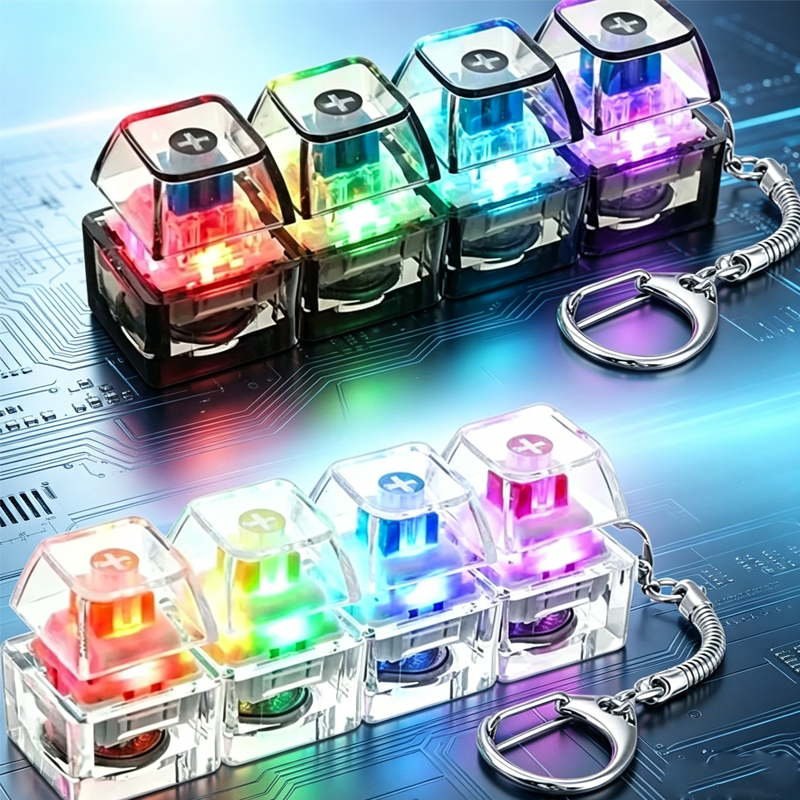 LED Keyboard Keychain; Fidget  - Electronics Gadgets For Kids review and price