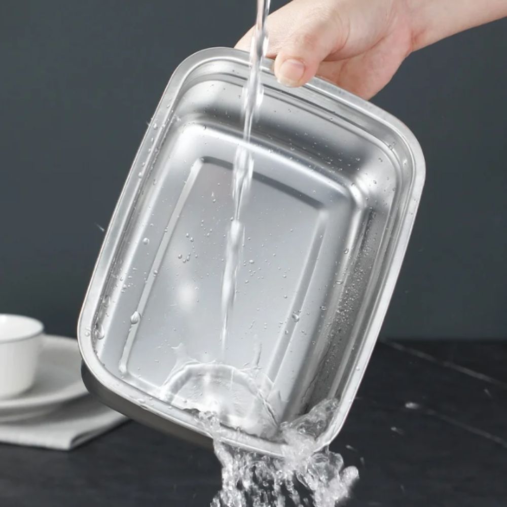 Stainless Steel Lunch Box Bent - Electronics Gadgets For Kids review and price