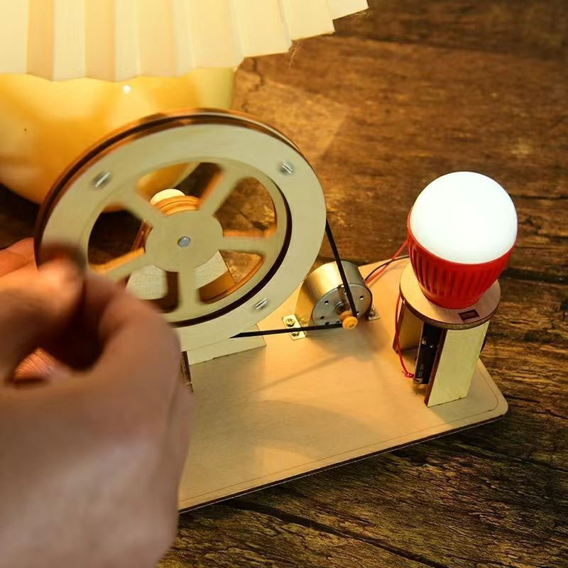 DIY Wooden Hand Generator Kids - Electronics Gadgets For Kids review and price