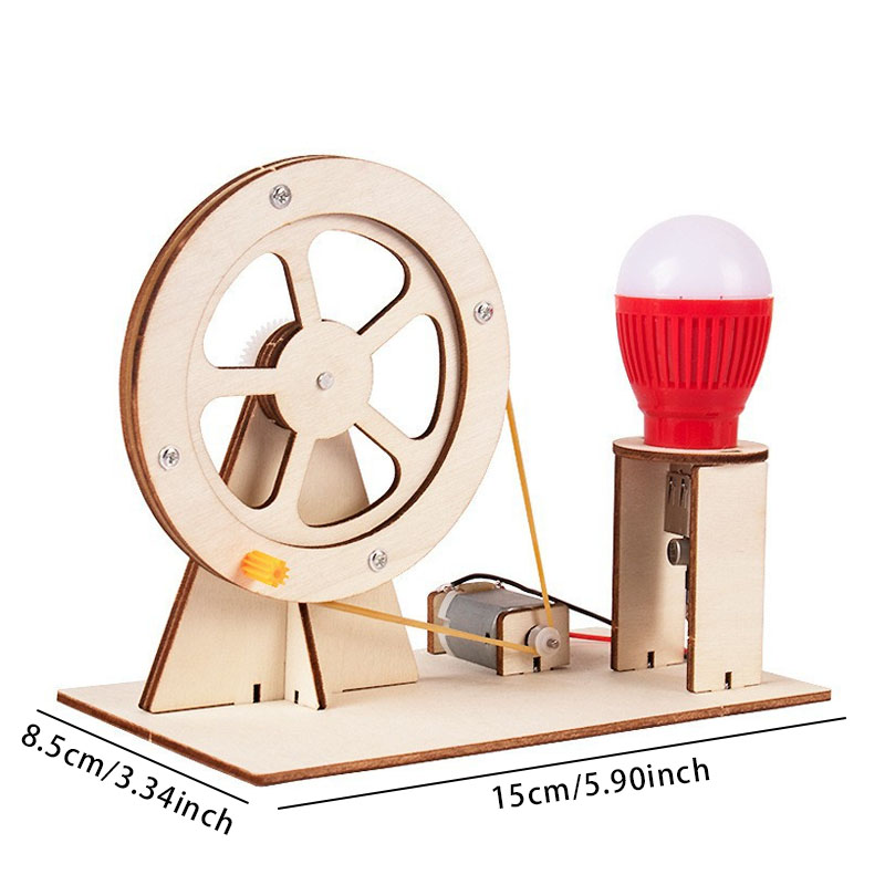 DIY Wooden Hand Generator Kids - Electronics Gadgets For Kids review and price
