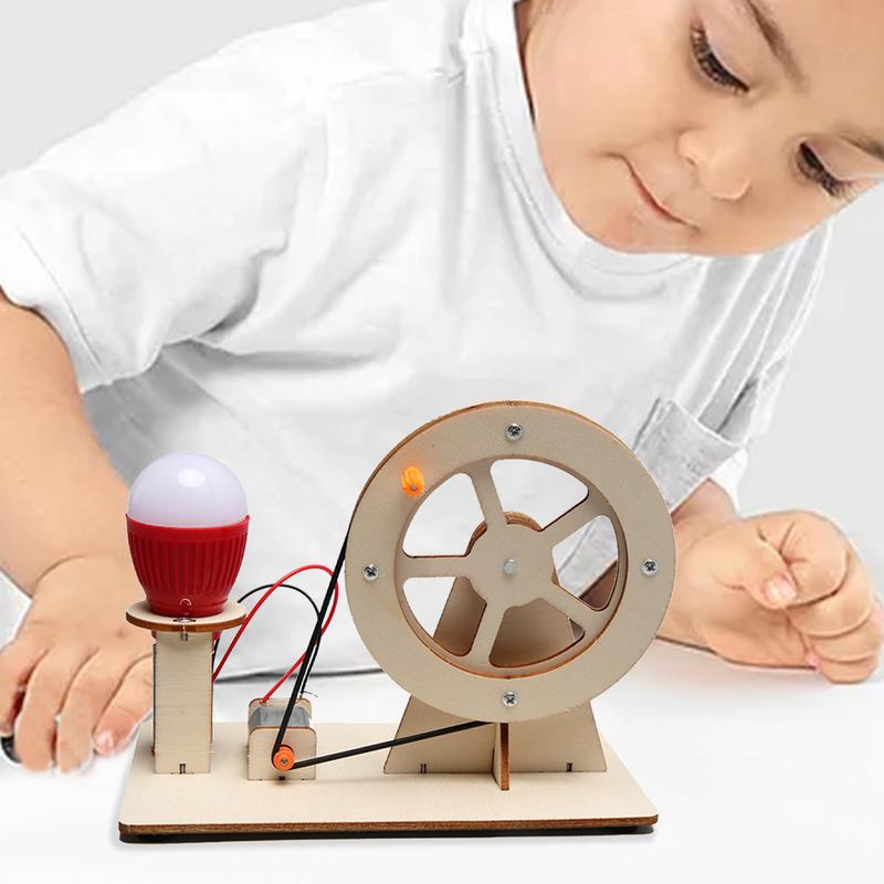 DIY Wooden Hand Generator Kids - Electronics Gadgets For Kids review and price