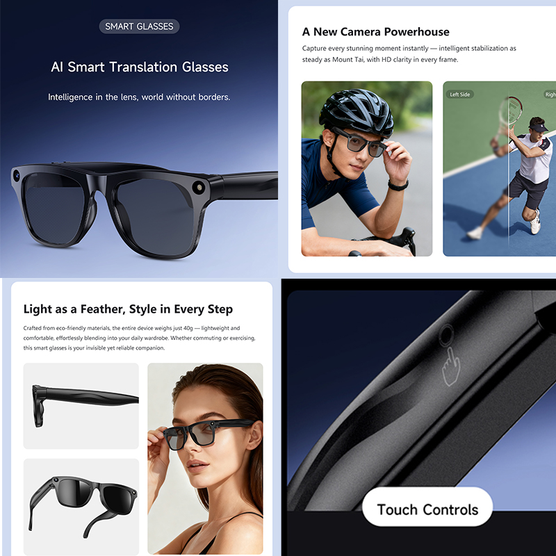 2026 New AI Smart Translation  - Smart Glasses Ar review and price