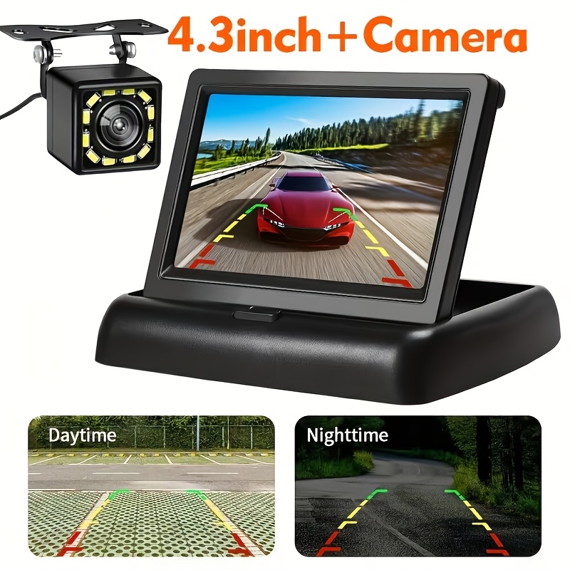 4.3in Folden Car Backup Camera - Compact Camera Mirrorless review and price