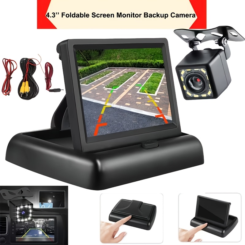 4.3in Folden Car Backup Camera - Compact Camera Mirrorless review and price