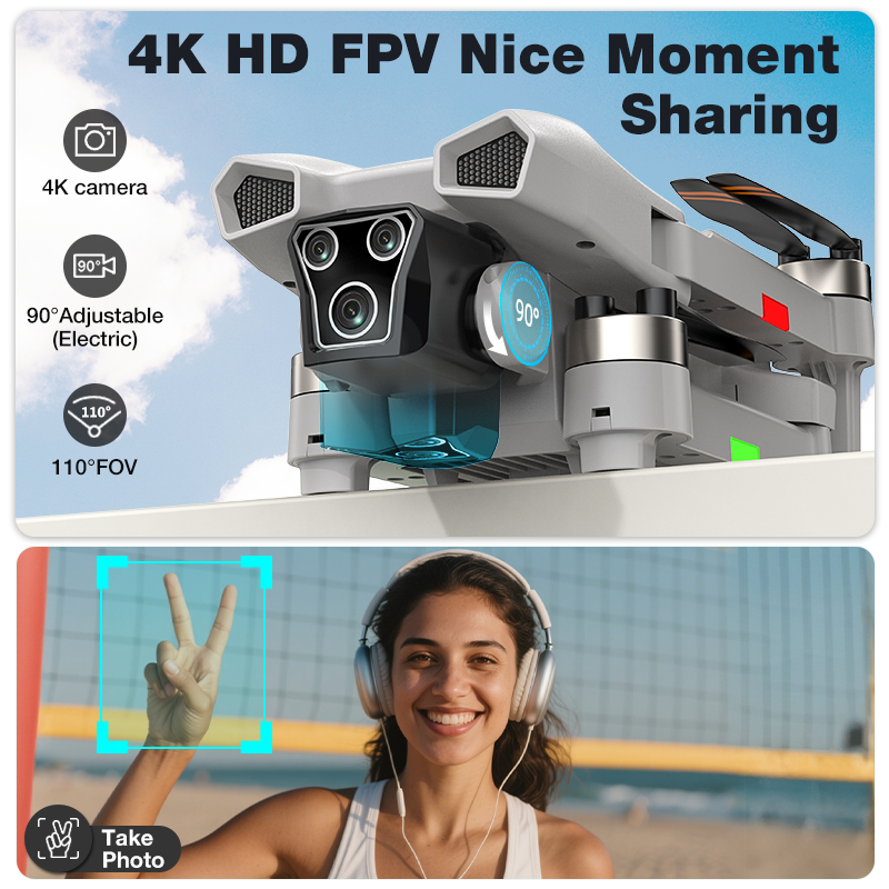 NEW Hot L017 Pro Drone Brushle - Electronics Gadgets For Kids review and price