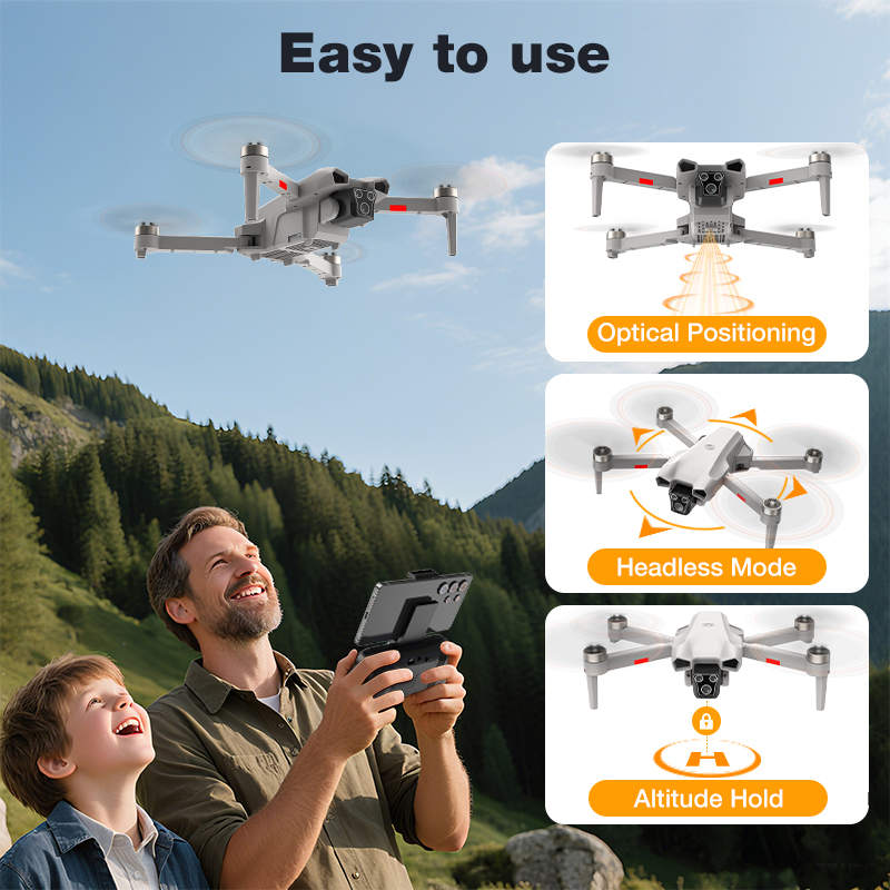 NEW Hot L017 Pro Drone Brushle - Electronics Gadgets For Kids review and price