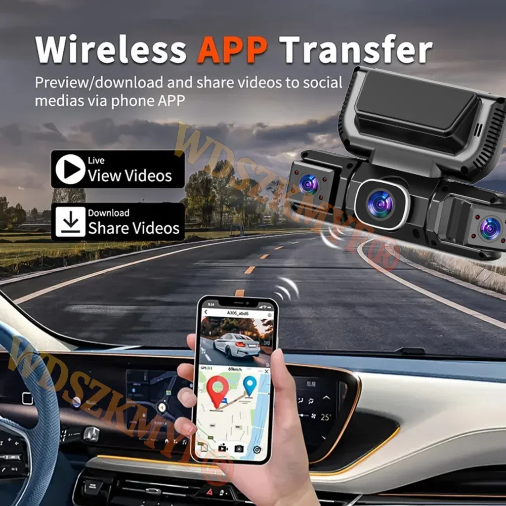 360 Degrees 4Camera Front Left - Panoramic Dash Cam 360 review and price