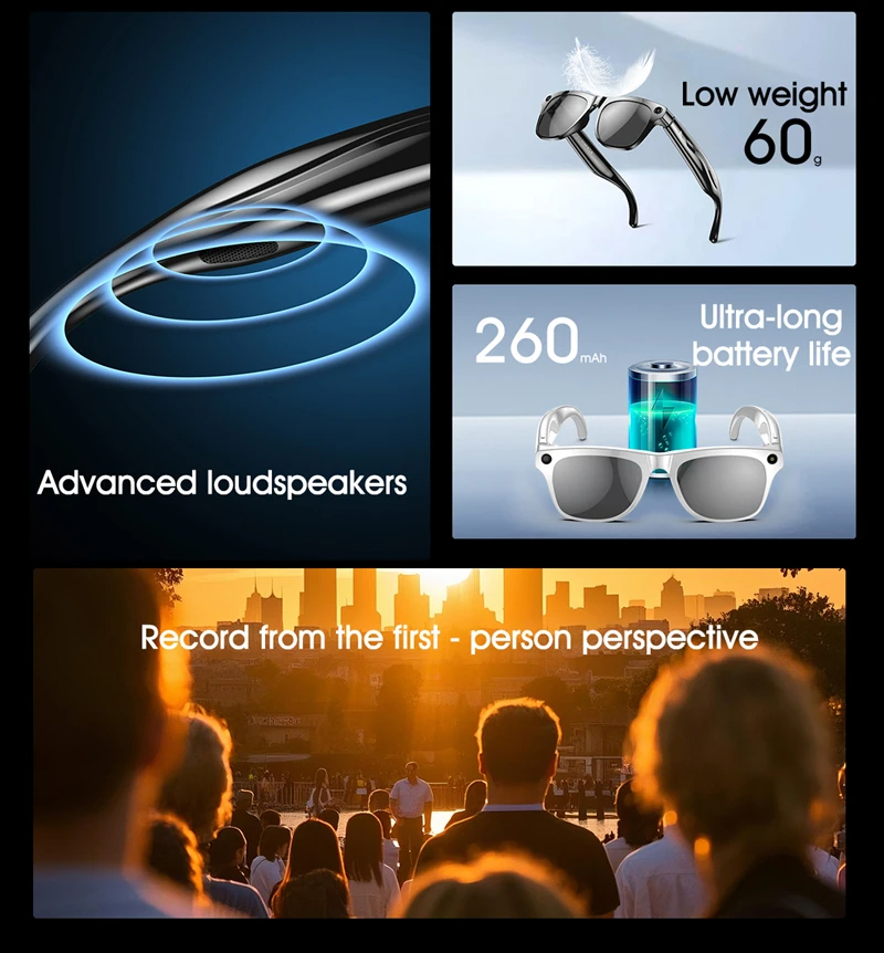 8K AI Smart Glasses Bluetooth  - Smart Glasses Ar review and price